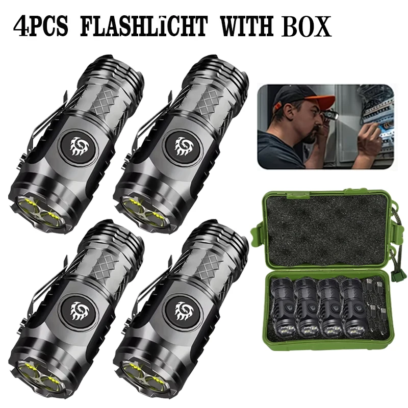 Type C Adapter - Lampe de poche puissante et super
