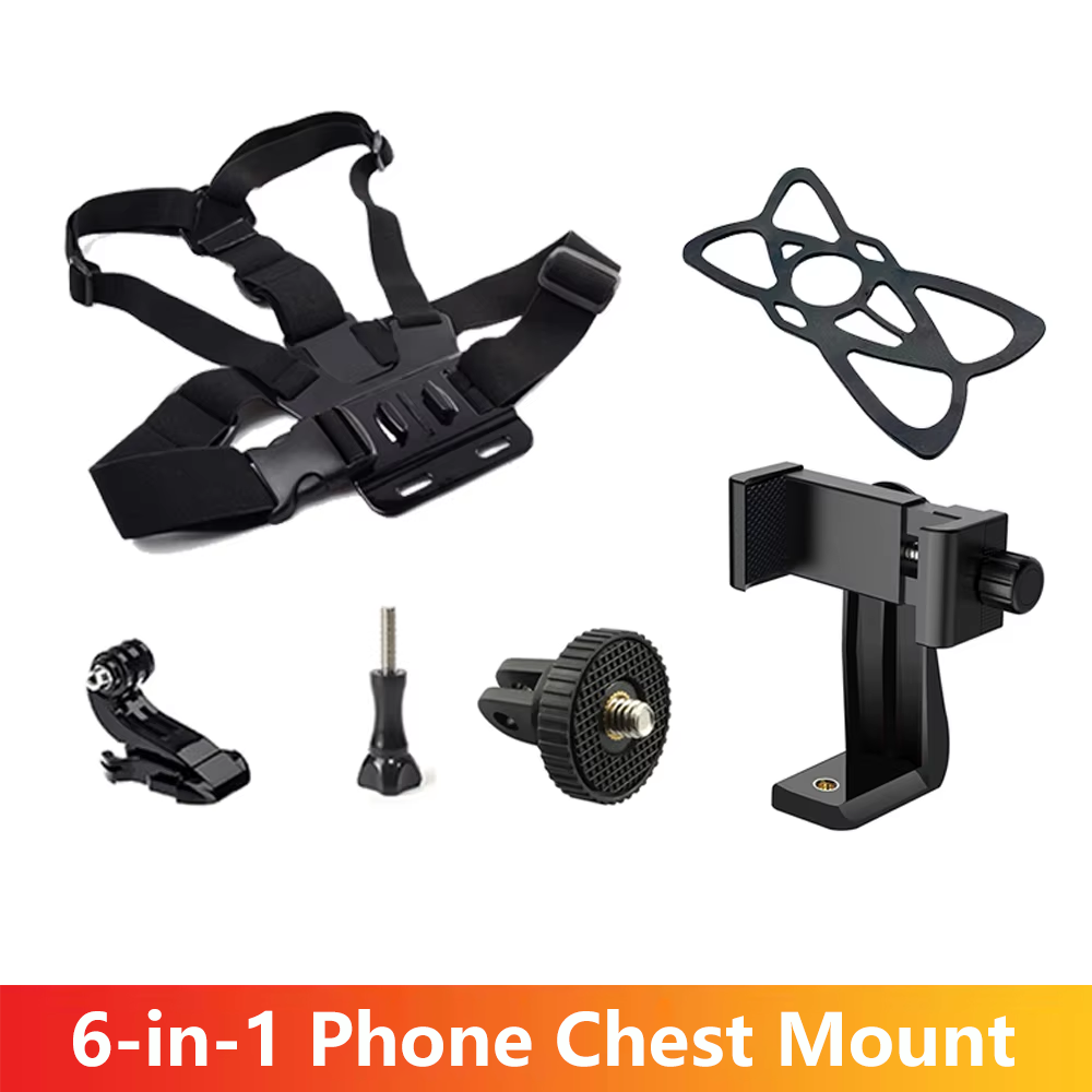Phone Accessories Unique - Trépied réglable 6 en 1 pour
