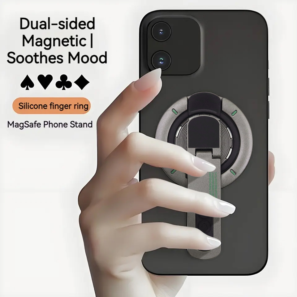 Desk Phone Stand - Support magnétique double face pour téléphone