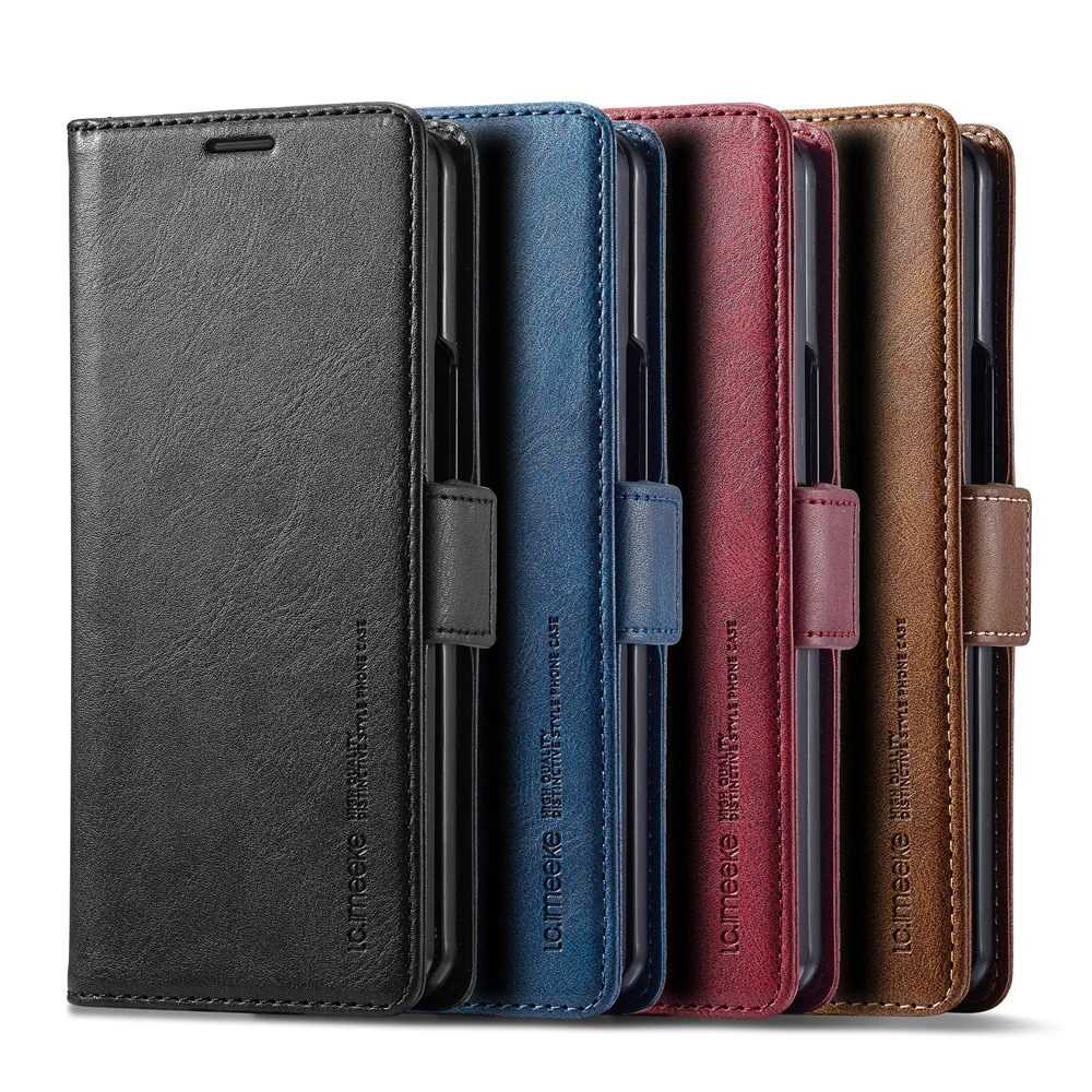 Phone Accessories Hippers - Étui portefeuille en cuir pour Samsung