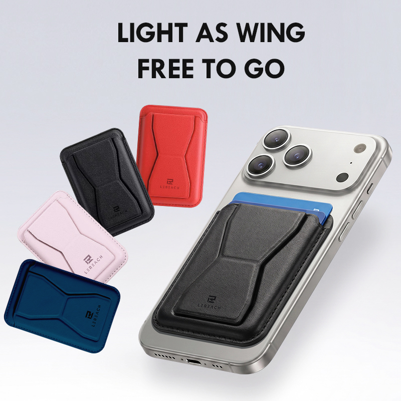Portefeuille magnétique en cui - Phone Accessories Hippers avis et prix