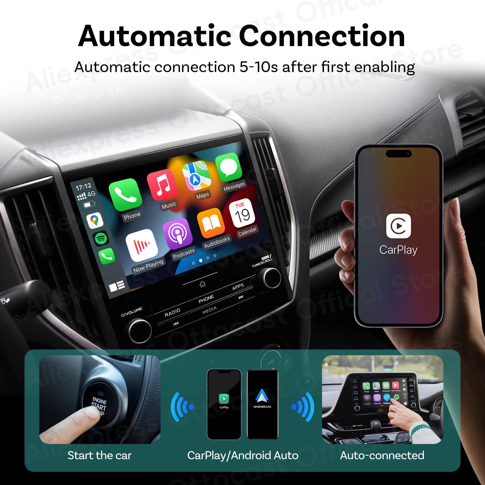 Nouvel adaptateur sans fil OTT - Phone Accessories And Electronics avis et prix