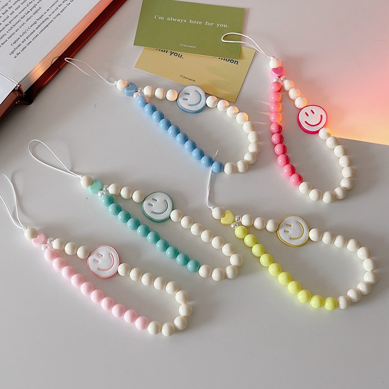 Bracelet de perles avec visage - Phone Accessories And Electronics avis et prix