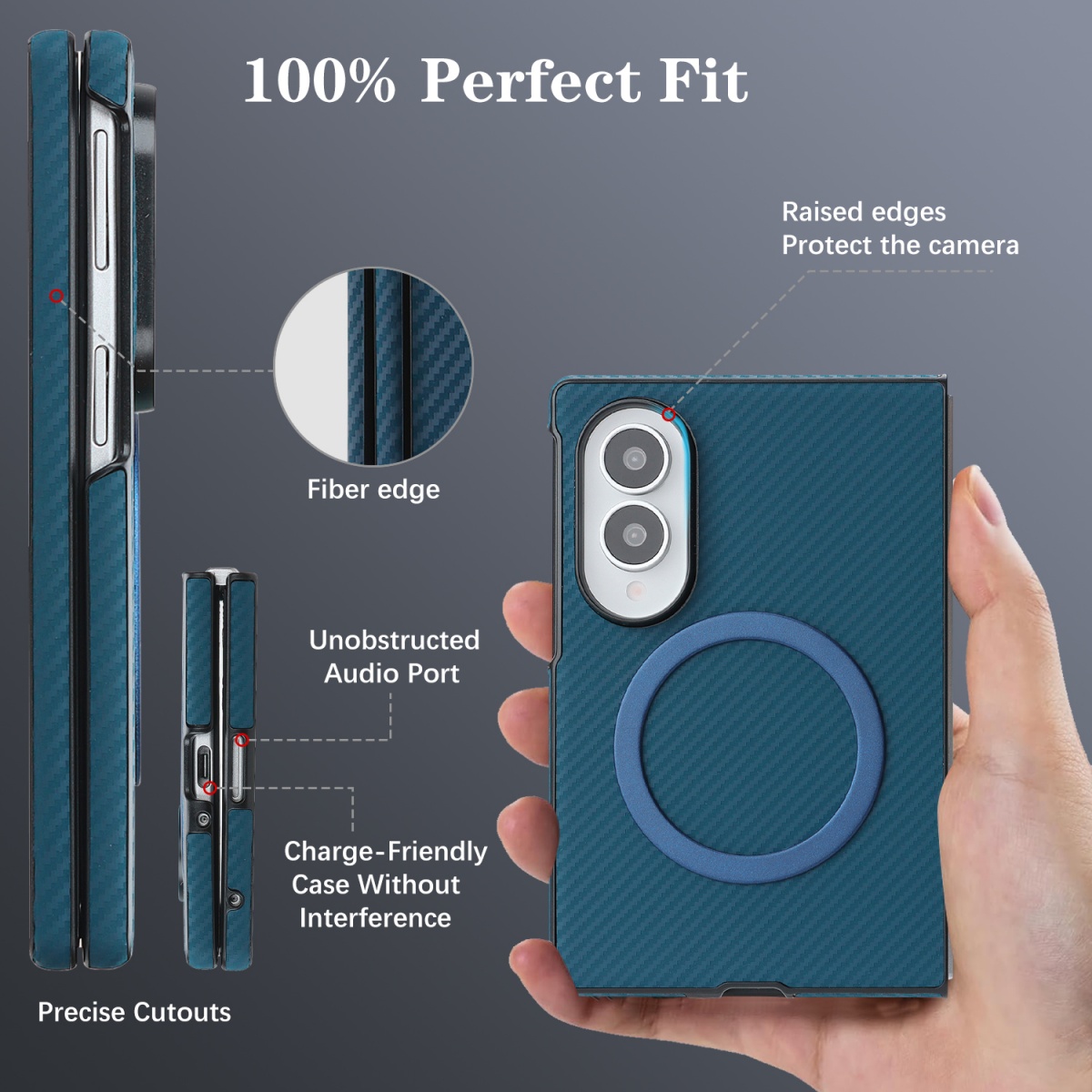 Étui de téléphone en cuir et f - Z Phone Accessories avis et prix