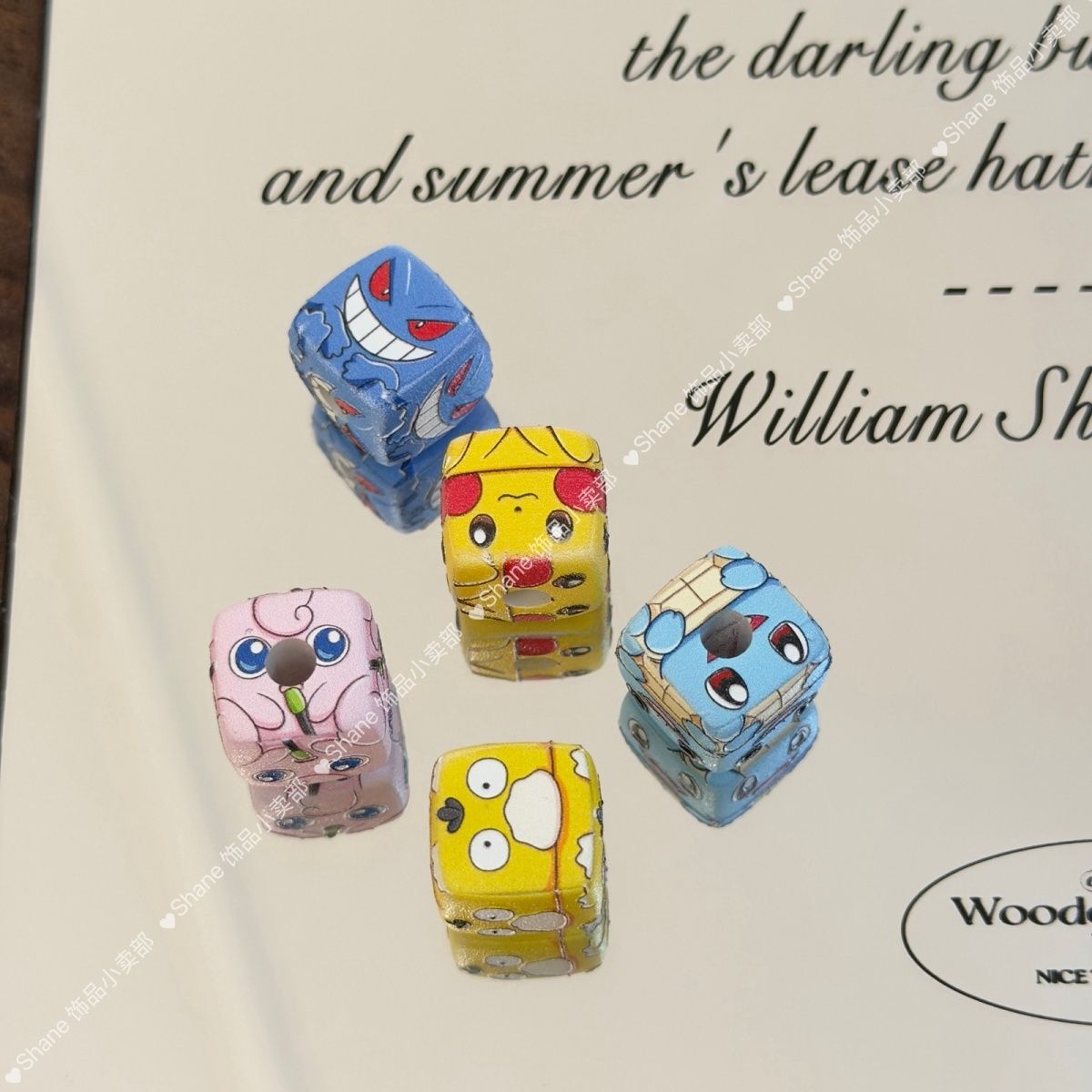 10 pièces de perles Pikachu à  - Phone Accessories And Electronics avis et prix