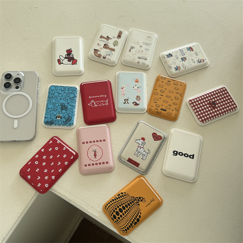 Portefeuille magnétique en cui - Phone Accessories And Cases avis et prix