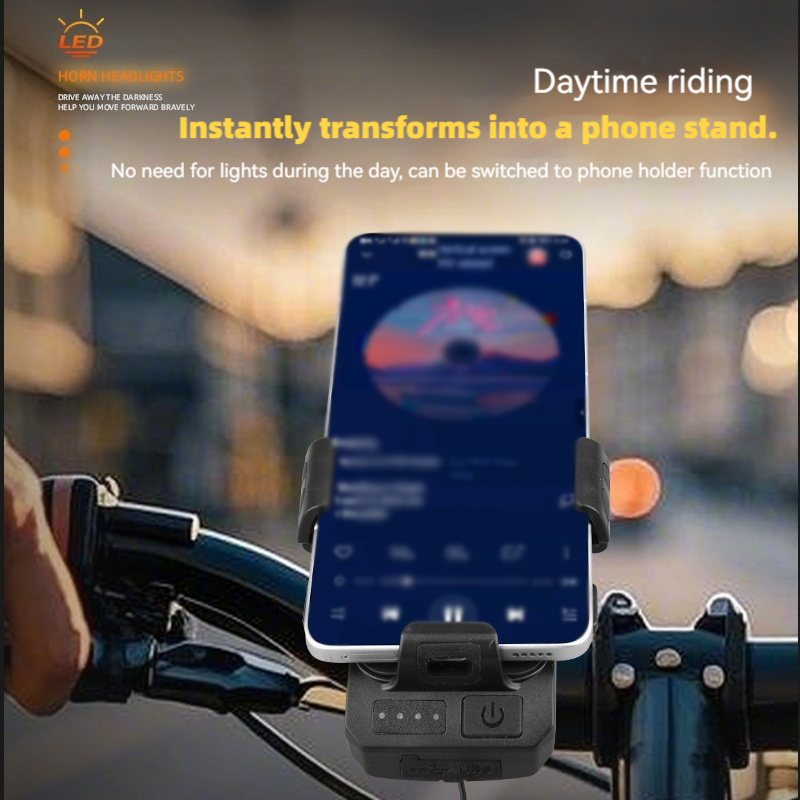 Feu avant de vélo avec klaxon  - Phone Zone Accessories & Repair Photos avis et prix