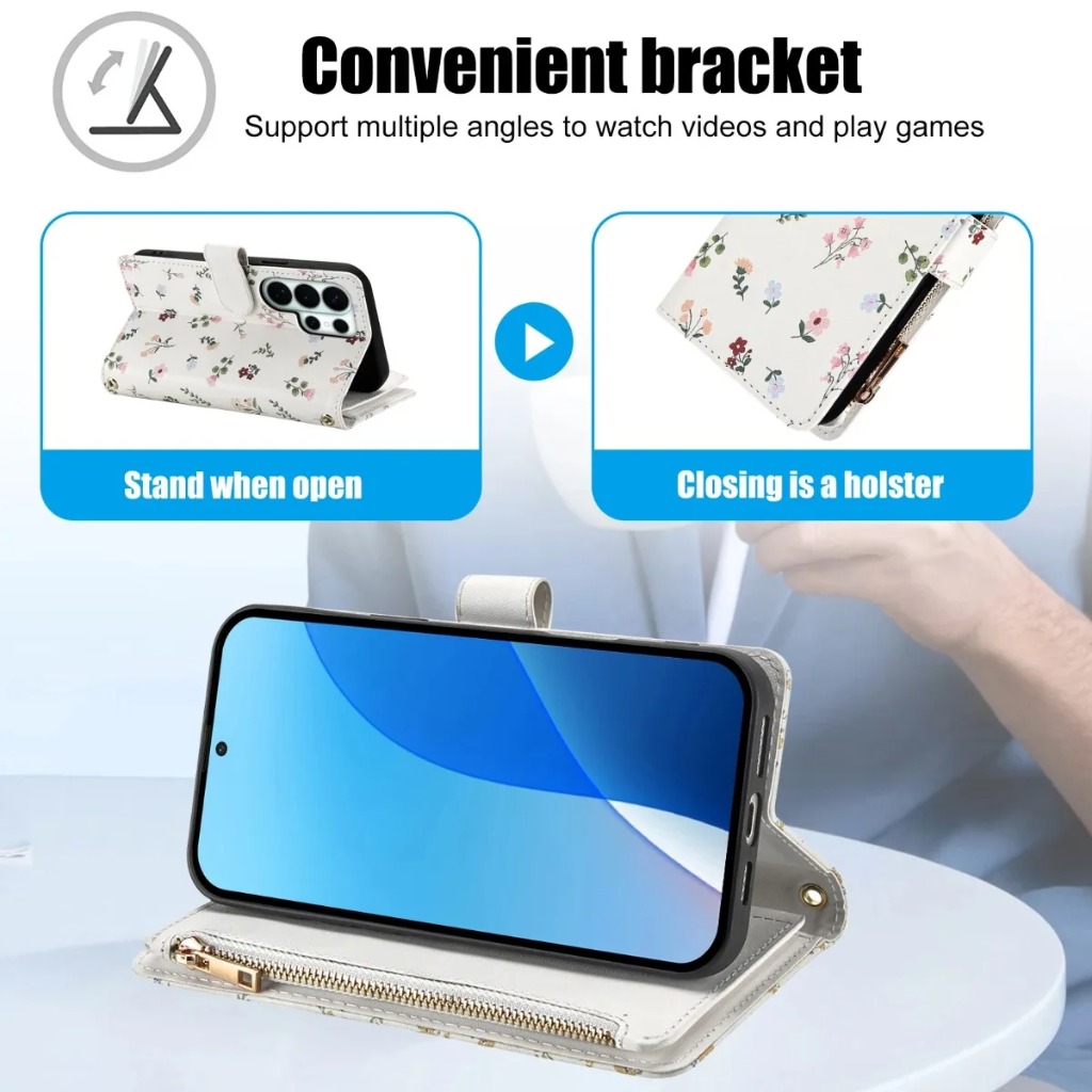 Étui portefeuille zippé pour c - Phone Accessories Hippers avis et prix