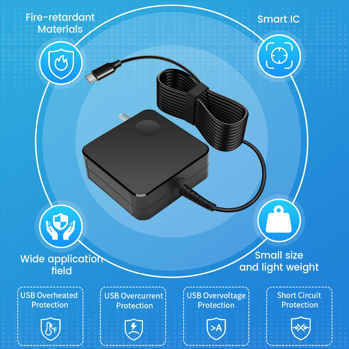 Adaptateur d'alimentation port - Type C Adapter avis et prix