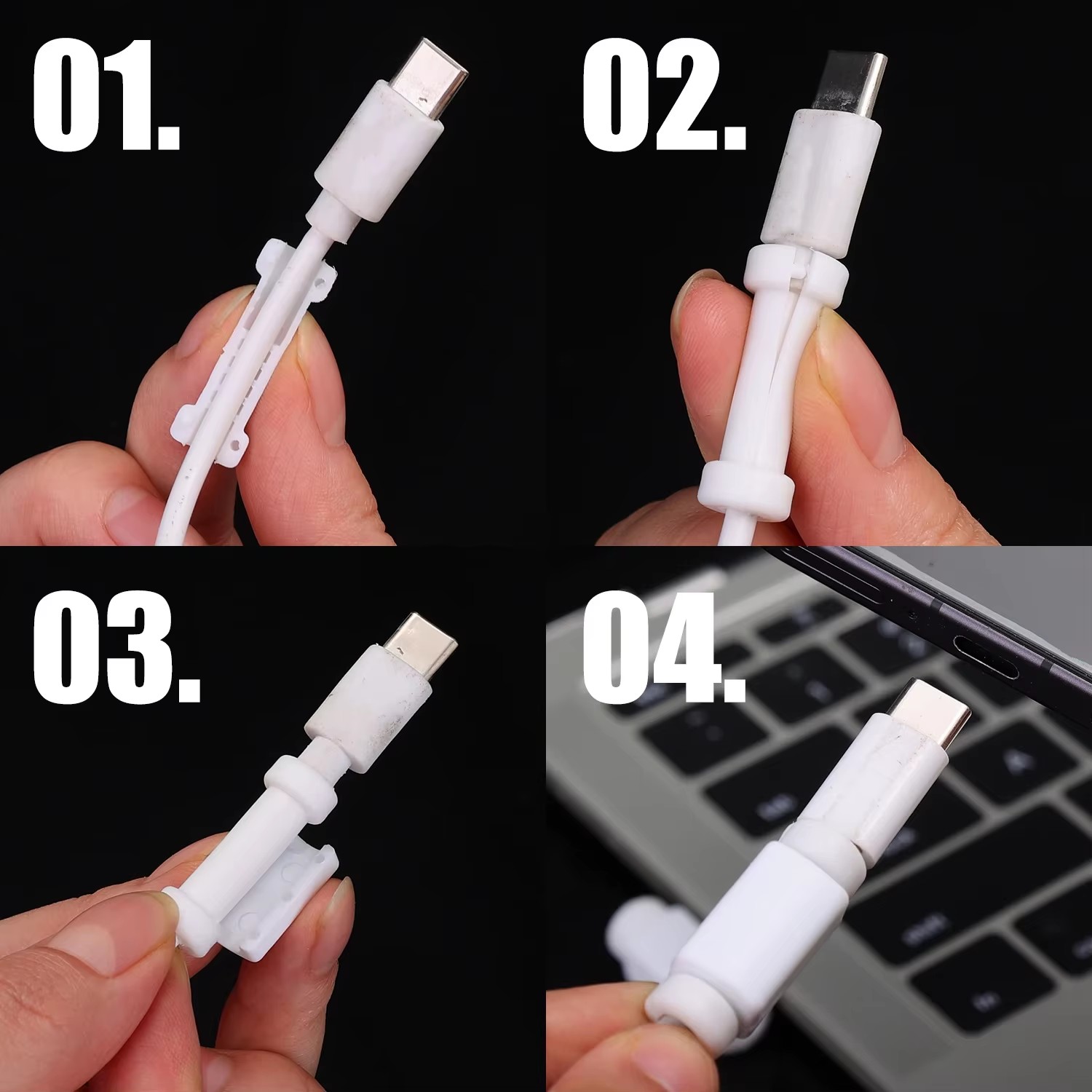 Protecteur de câble anti-casse - Type C Adapter avis et prix