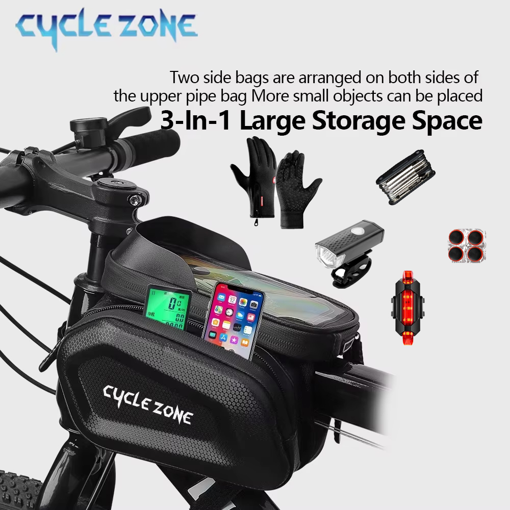Sac de cadre de vélo grande ca - Phone Zone Accessories & Repair Photos avis et prix
