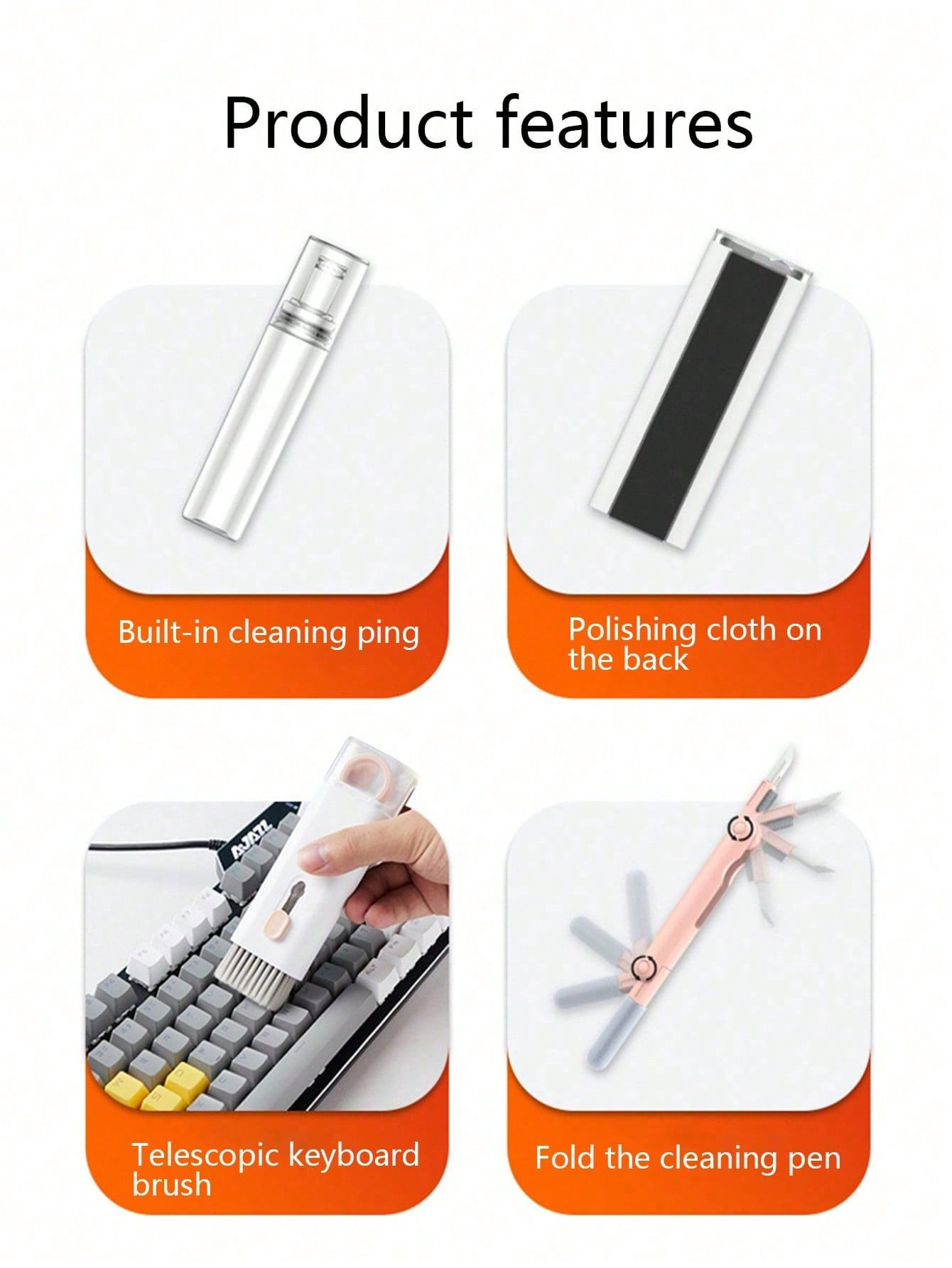 Kit de nettoyage multifonction - Screen Cleaner Spray avis et prix
